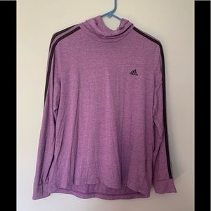 Long Sleeve adidas Tee Shirt Hoodie Sz L